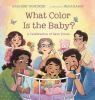 Book cover for "What color is the baby?"