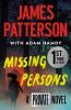 Book cover for "Missing persons".