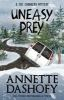 Book cover for "Uneasy prey".