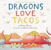 Book cover for "Dragons love tacos"