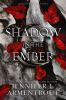 Book cover for "A shadow in the ember".