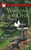 Book cover for "Warning at one".