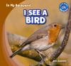 Book cover for "I see a bird".
