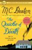 Book cover for "The quiche of death"