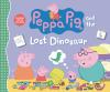 Book cover for "Peppa Pig and the lost dinosaur".
