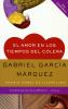 Book cover for "El amor en los tiempos del cólera"