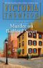 Book cover for "Murder on Bedford Street".