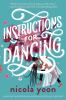 Book cover for "Instructions for dancing"