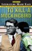 Book cover for "Harper Lee's To kill a mockingbird".