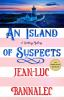 Book cover for "An island of suspects".