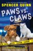 Book cover for "Paws vs. claws".
