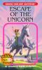 Book cover for "Escape of the unicorn"