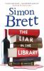 Book cover for "The liar in the library".