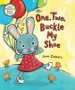 Book cover for "One, two, buckle my shoe"
