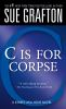 Book cover for "C is for corpse".