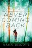 Book cover for "Never coming back"