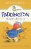 Book cover for "Paddington races ahead"