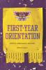 Book cover for "First-year orientation"