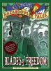 Book cover for "Blades of freedom".