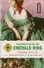 Book cover for "The deception of the emerald ring".