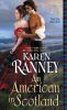 Book cover for "An American in Scotland".