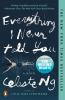 Book cover for "Everything I never told you"