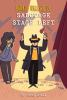 Book cover for "Sabotage stage left".