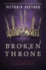Book cover for "Broken throne".