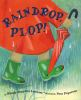 Book cover for "Raindrop, plop!"