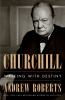 Book cover for "Churchill"