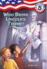 Book cover for "Who broke Lincoln's thumb?".
