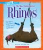 Book cover for "Rhinos"