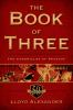 Book cover for "The book of three".
