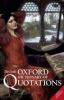 Book cover for "The Little Oxford dictionary of quotations".