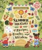 Book cover for "A summer treasury of recipes, crafts, and wisdom"