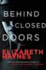 Book cover for "Behind closed doors".