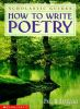 Book cover for "How to write poetry".