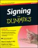 Book cover for "Signing for dummies"
