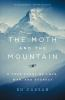 Book cover for "The moth and the mountain"
