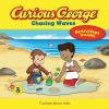 Book cover for "Curious George chasing waves".