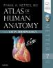 Book cover for "Atlas of human anatomy".