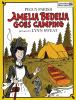 Book cover for "Amelia Bedelia goes camping".