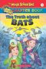 Book cover for "The truth about bats".