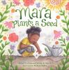 Book cover for "Mara plants a seed"