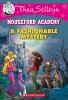 Book cover for "A fashionable mystery".
