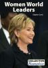 Book cover for "Women world leaders"