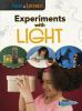 Book cover for "Experiments with light".