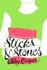 Book cover for "Sticks & stones"