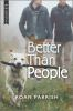 Book cover for "Better than people"
