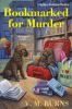 Book cover for "Bookmarked for murder".